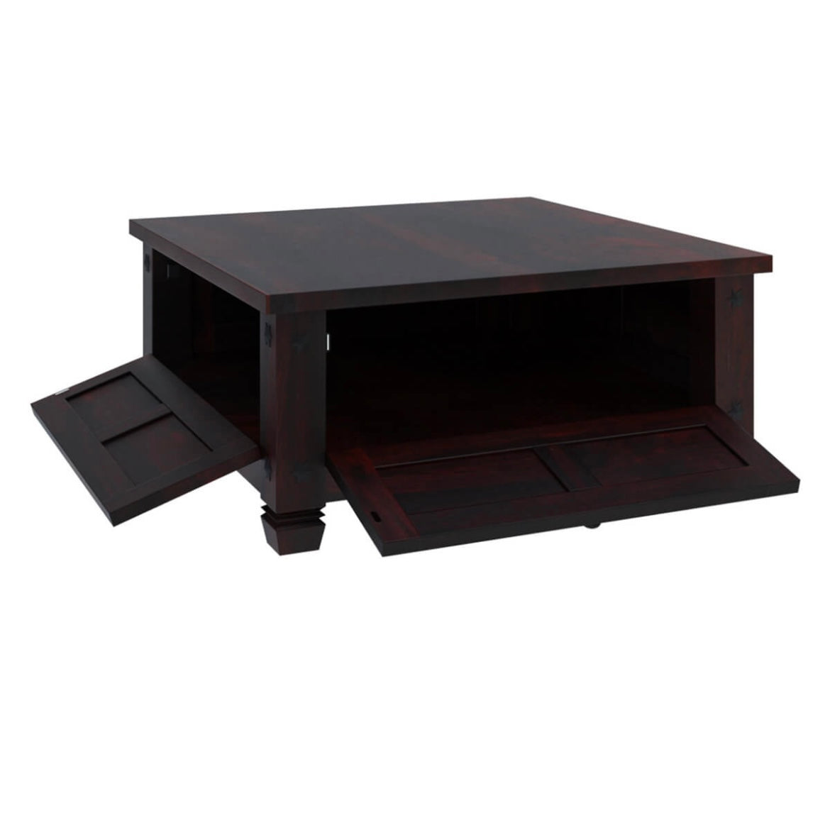 solid wood rectangular coffee table