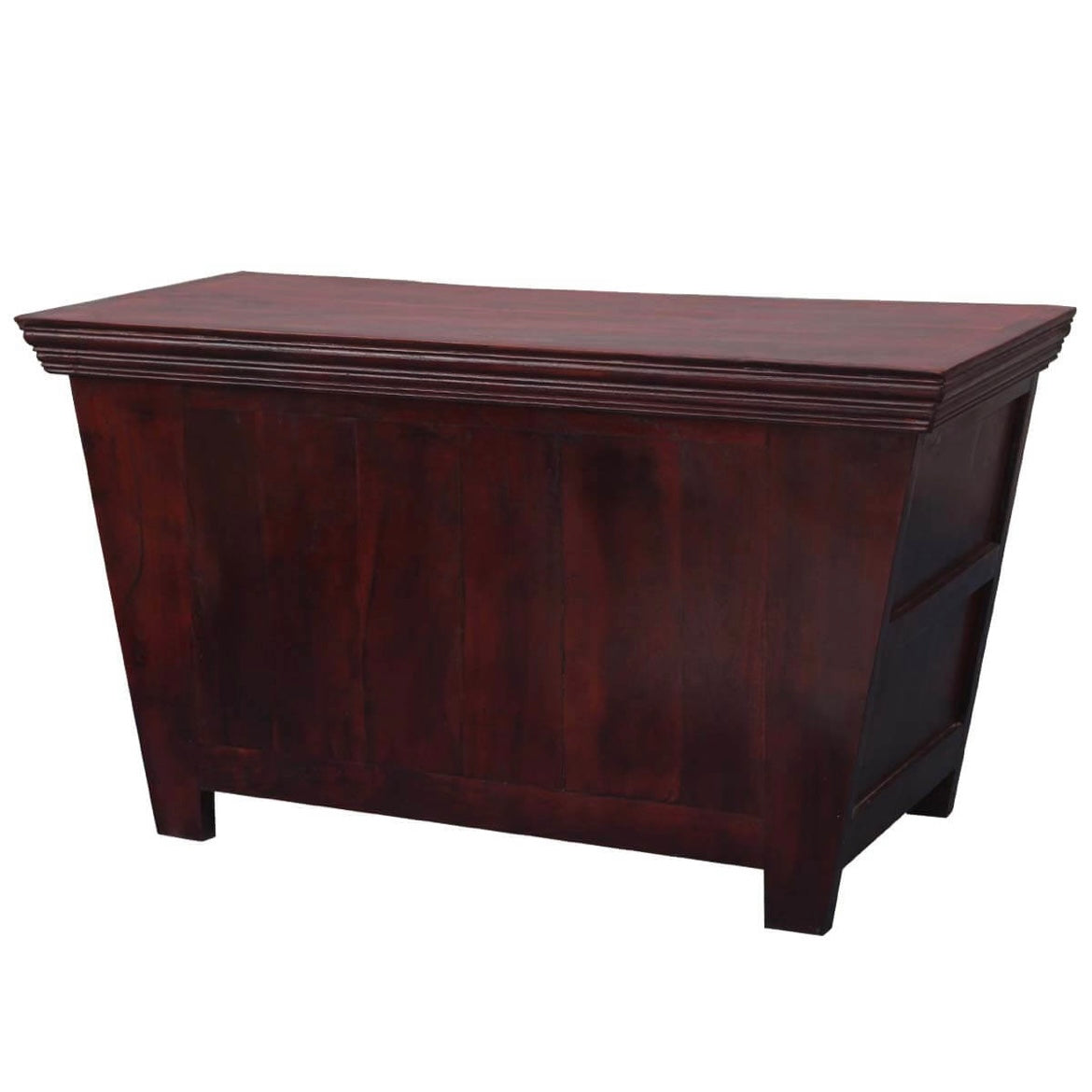 solid wood coffee table blanket box