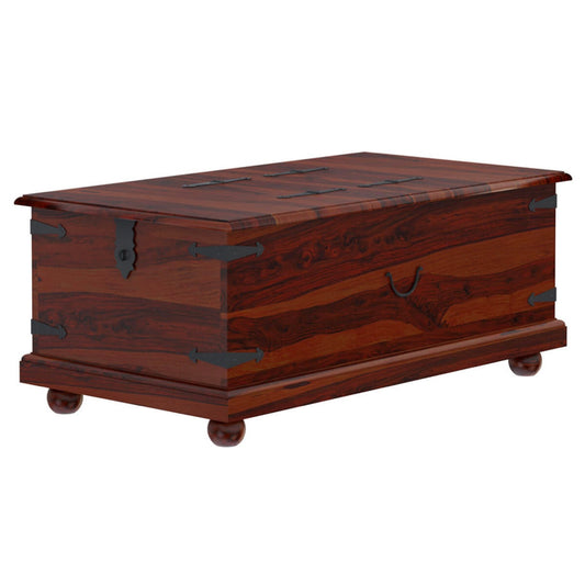 Solid Wood Classic Trunk / Coffee Table